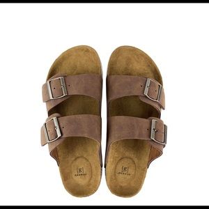 George Men's Buckle Strap Sandal